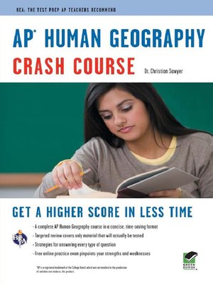 cover image of AP Human Geography Crash Course